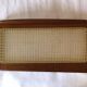 Vintage rattan canning headboard