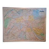 Paris metro map