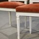 Set of 4 Louis XVI style chairs from the 1970s.