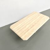 Travertine coffee table, Italy 1970