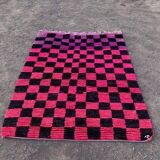 Traditional handmade pure wool rug, size 100 x 200 cm