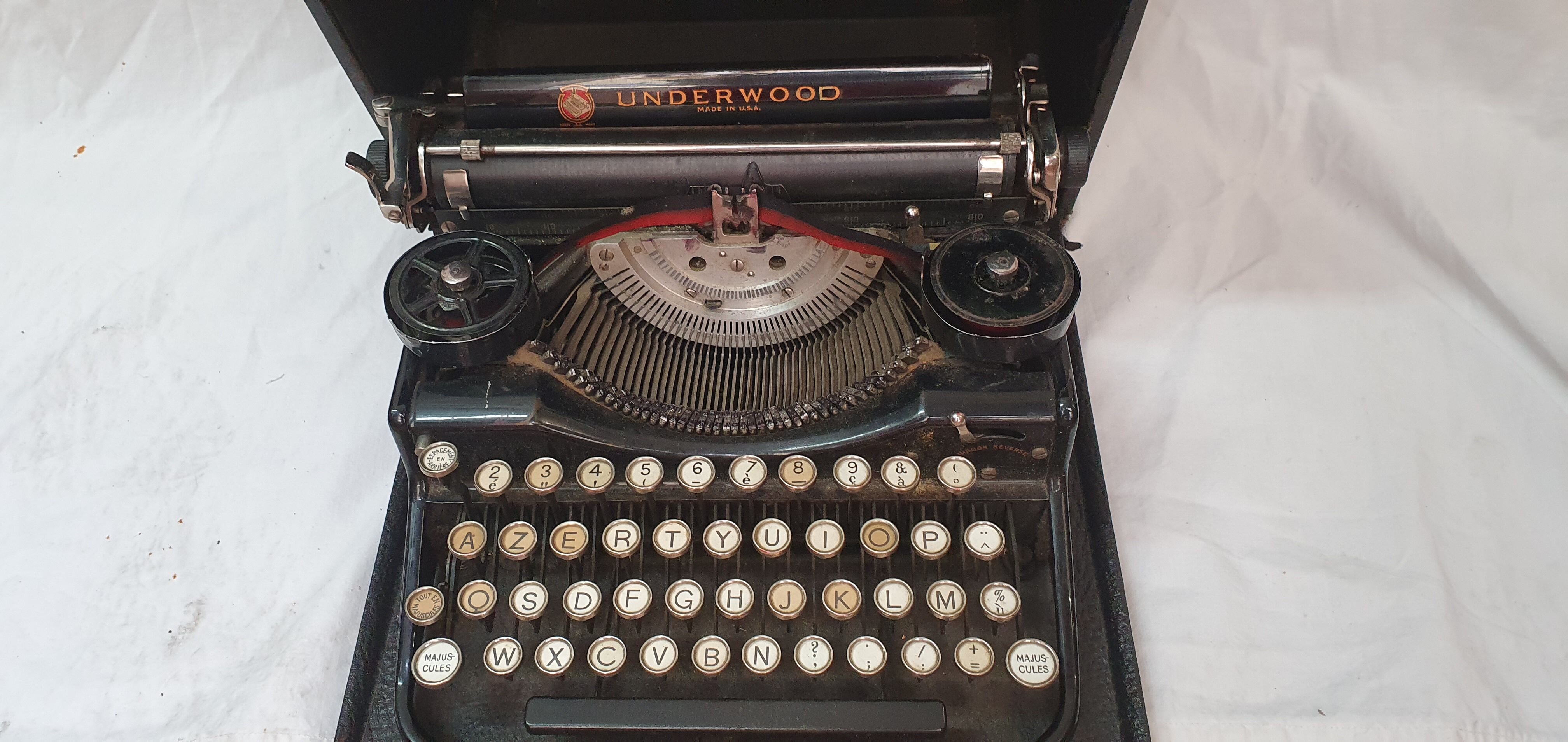 Typewriter underwood usa 1940