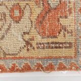 Red & Cream Vintage Persian Runner Rug, 86x265Cm