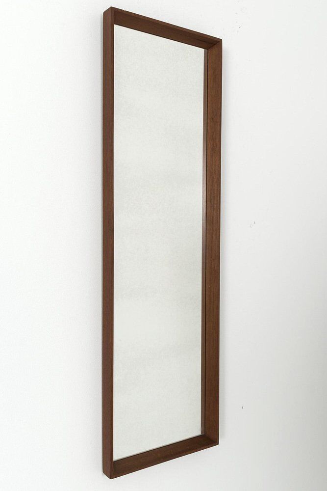 Miroir rectangulaire danois vintage
