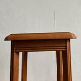 Antique wooden high stool (pedestal table) (1910-1930)