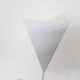 White metal wall light in good condition. By Anvia, The Netherlands.