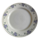 Large flat round flat Gien