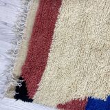 Handmade wool berber rug 250 x 150 cm
