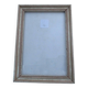 Silver wooden frame for 13.5 x 20 cm subject