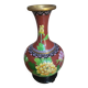 Chinese vase inclusions, brass with support