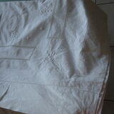 2 Antique flat sheets with JC monogram
