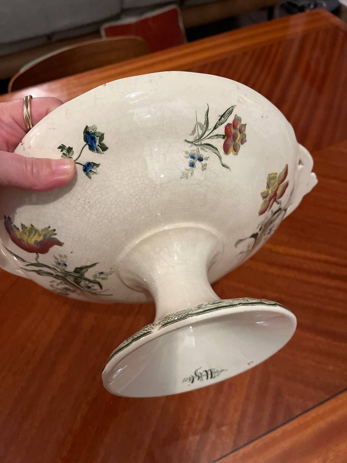 Fruit bowl Sarreguemines Fontanges