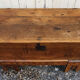 Former large wedding chest, solid wood, mid 19th century