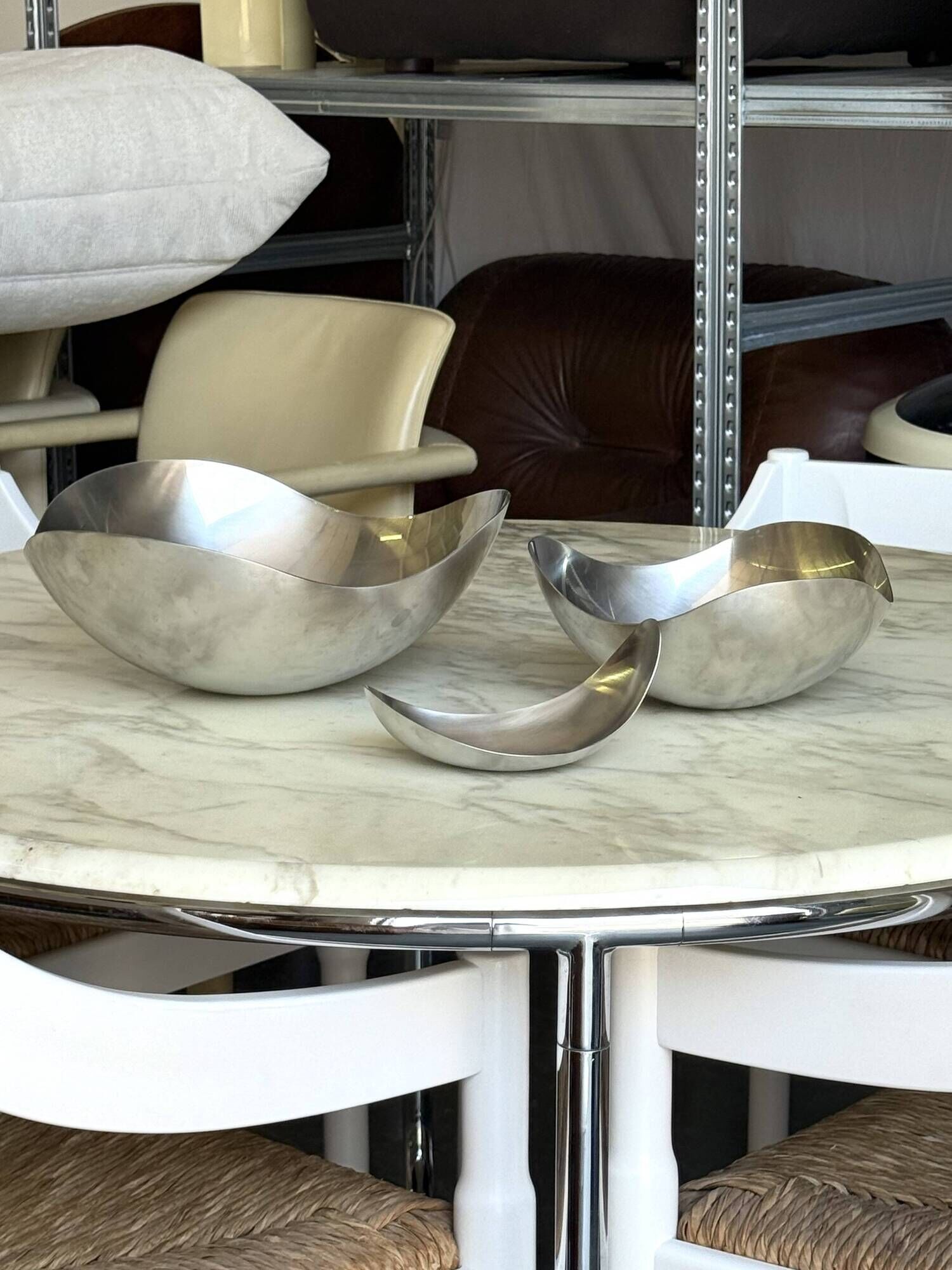 Set of three Bloom bowls by Georg Jensen by Helle Damkjær