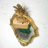 Baroque gilded mirror 50x30cm