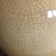 Vintage cracked ceramic lamp