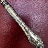 Silver and vermeil cutlery box for mignardises, Art Nouveau period