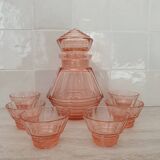 Art Deco liqueur service Czechoslovakia