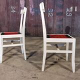 Pair of chairs Cruege reconstruction 1950