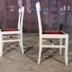 Paire de chaises Cruege reconstruction 1950
