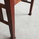 Jugendstil stool in beech and mahogany attributed to Otto Wagner, 1910s.