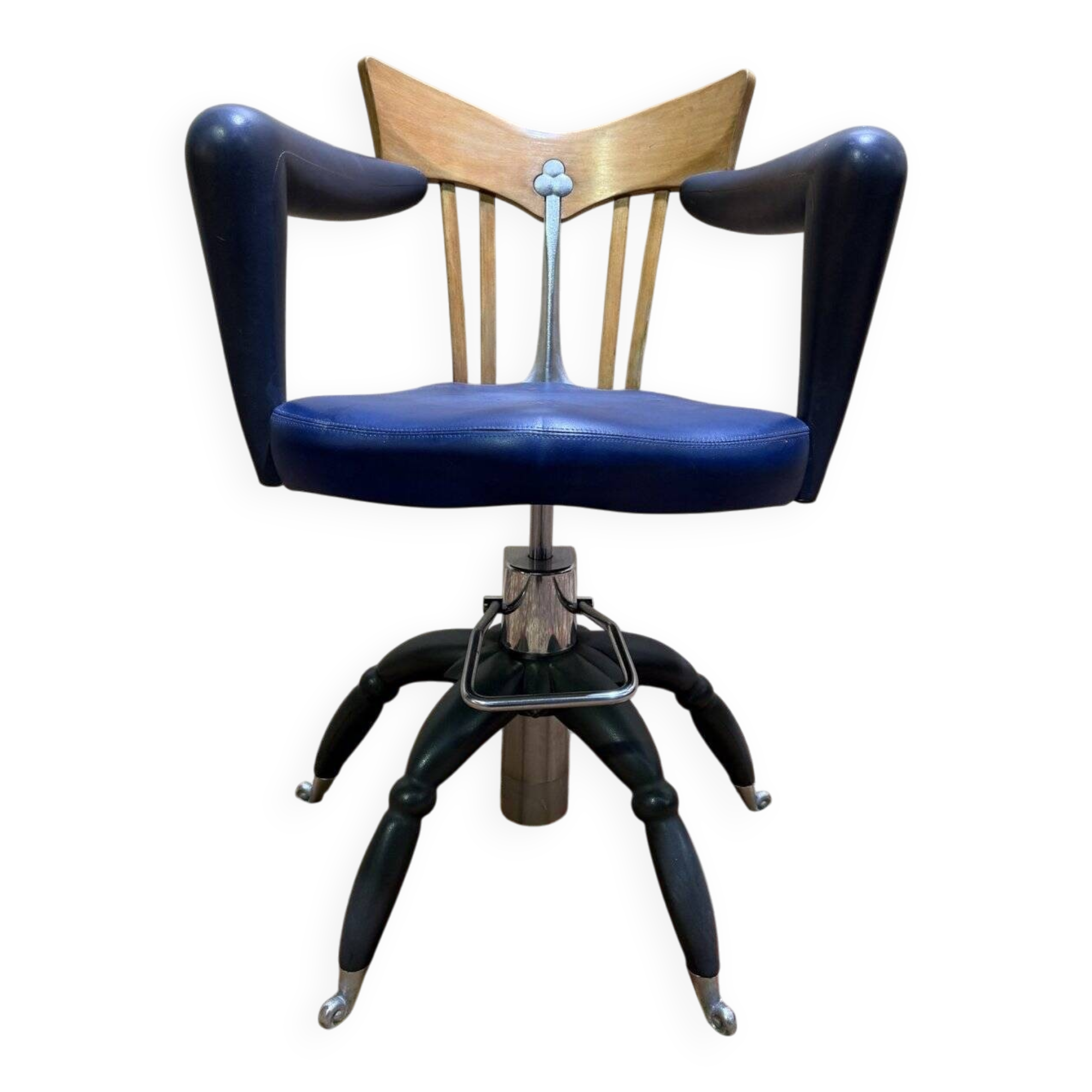 Fauteuil de bureau BOREK SIPEK "Maletius" édition Maletti 1990