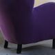 Vintage Danish 1930s club lounge chair, style of Fritz Hansen & Flemming Lassen