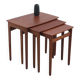 Nesting tables in teak & oak by Svend Åge Madsen, 1960s