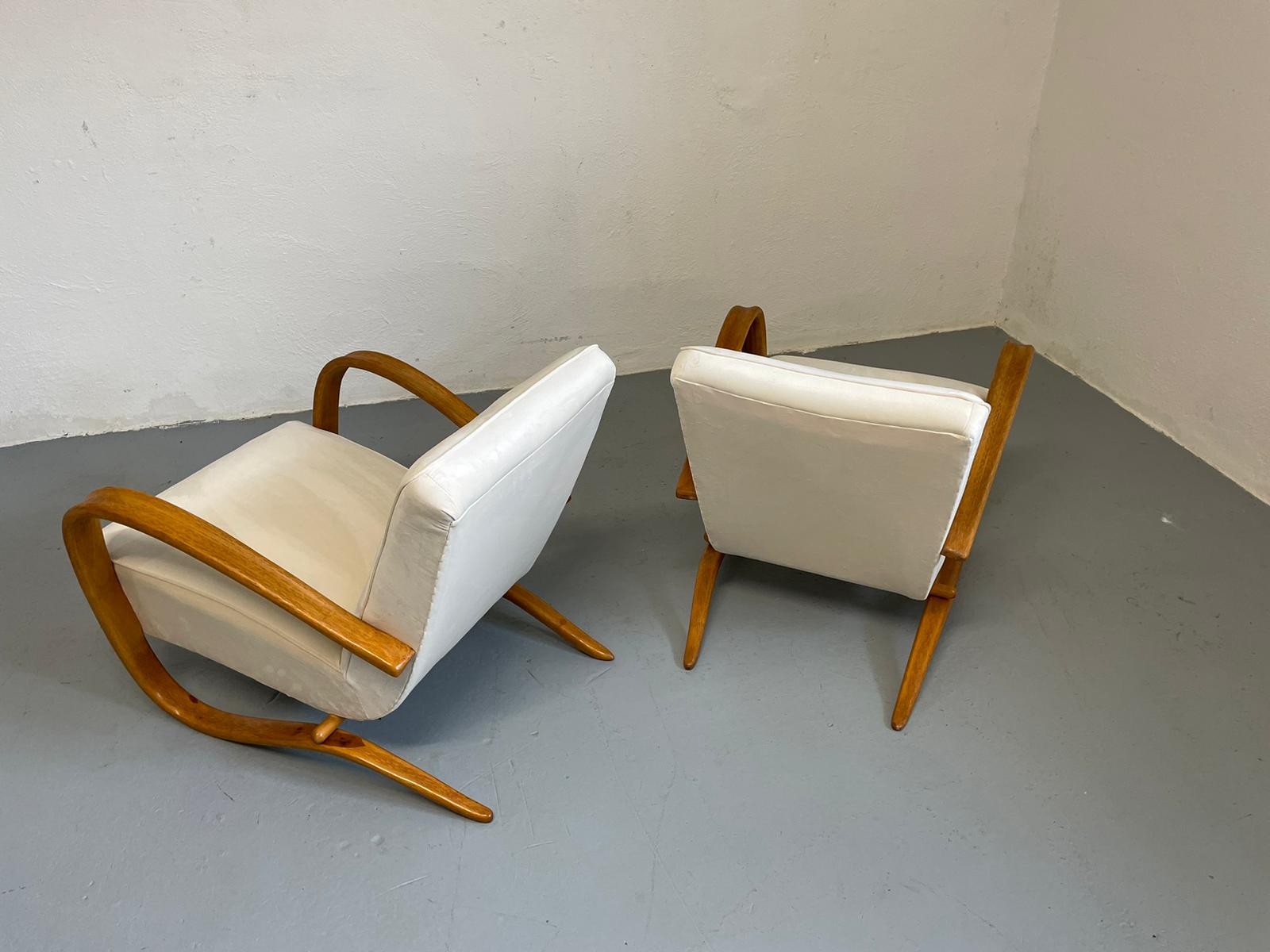 Set of armchairs Halabala H269