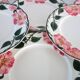 6 assiettes plates Villeroy & Boch "Wild rose", 1970