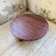 Table basse ronde tripode années 50