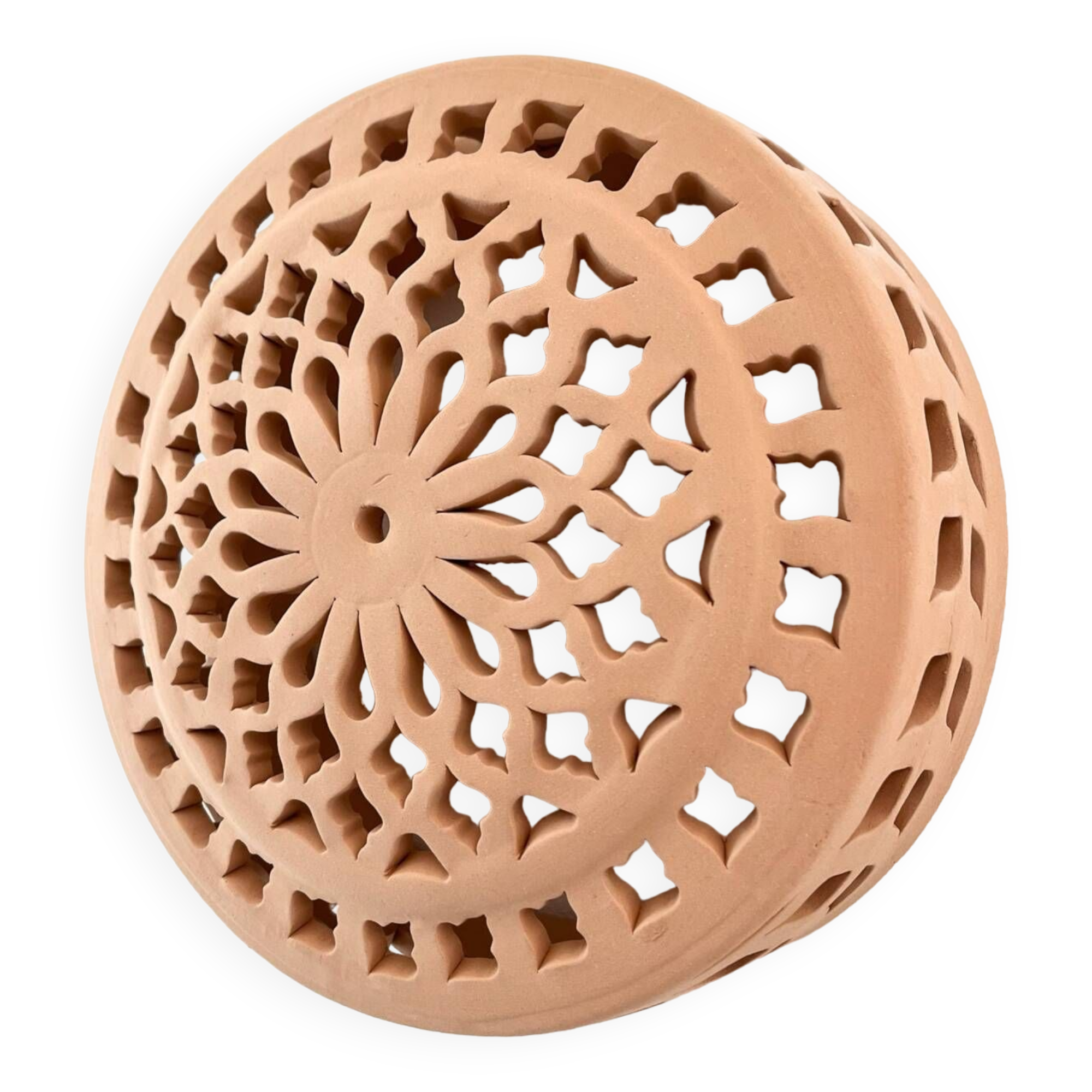 Terracotta wall light
