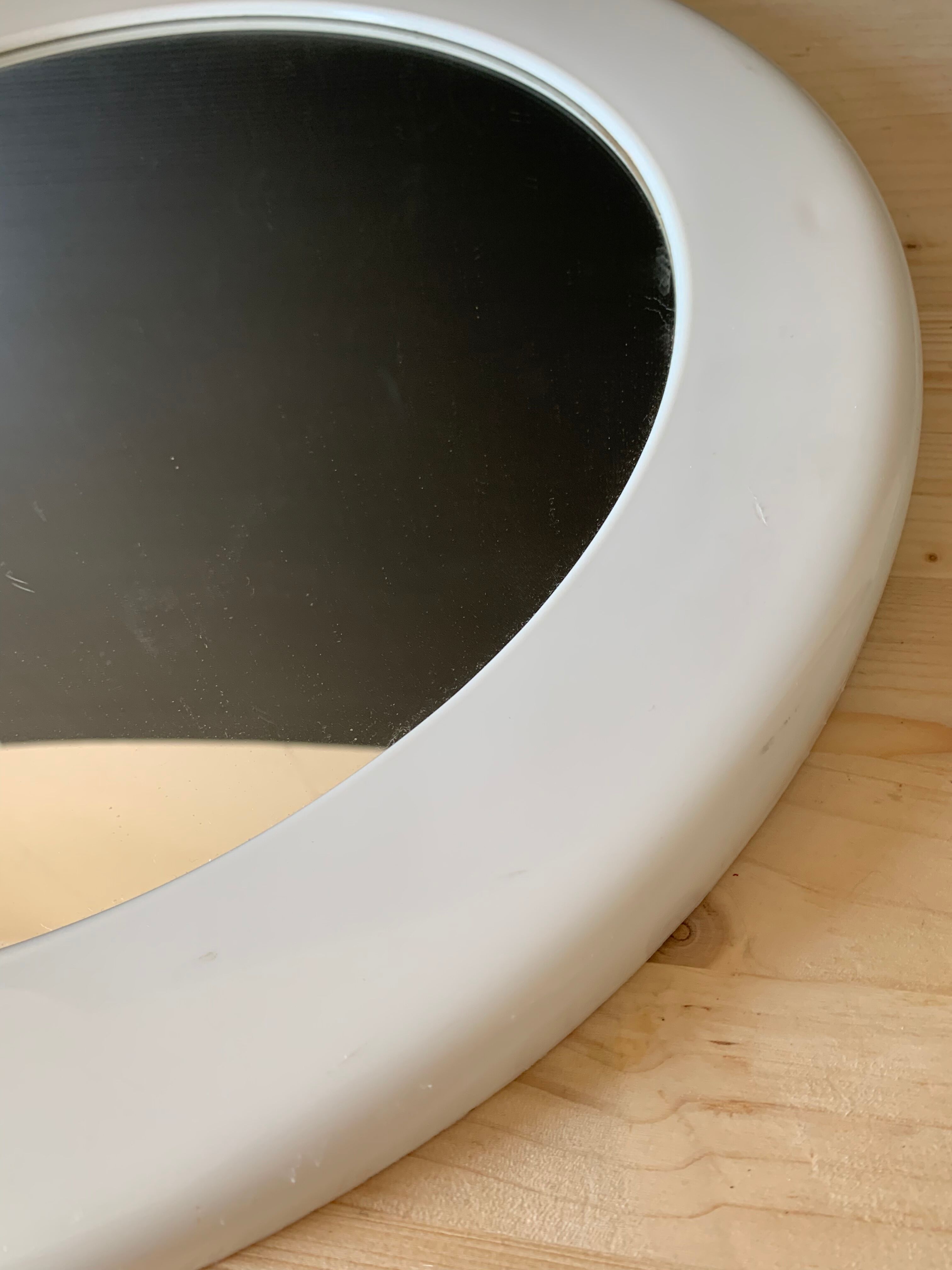 Vintage round mirror