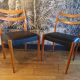 Paire de chaises scandinaves