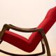 Rocking-chair in beech by Ton