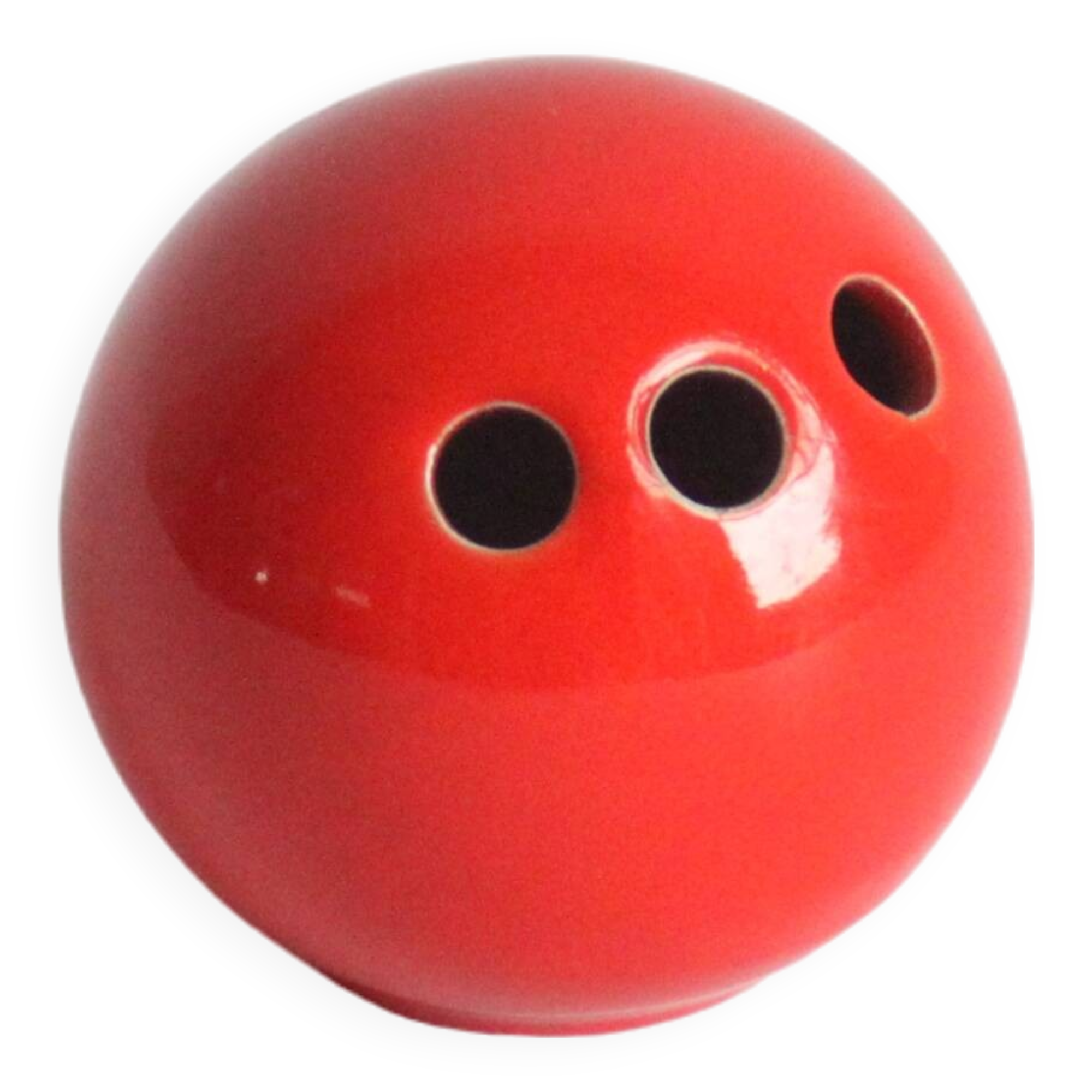 Ball vase with three holes by Pino Spagnolo for Sicart Italy 1960s