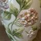 Chaumette Model Hortensias Lamp Base - Barbotine H 40 cm