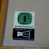 Solid oak mirror, Fröseke, Sweden, 1960 - 48x43cm