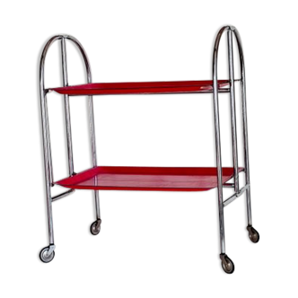 Mid-Century Dinette Foldable Service Trolley, 1950s