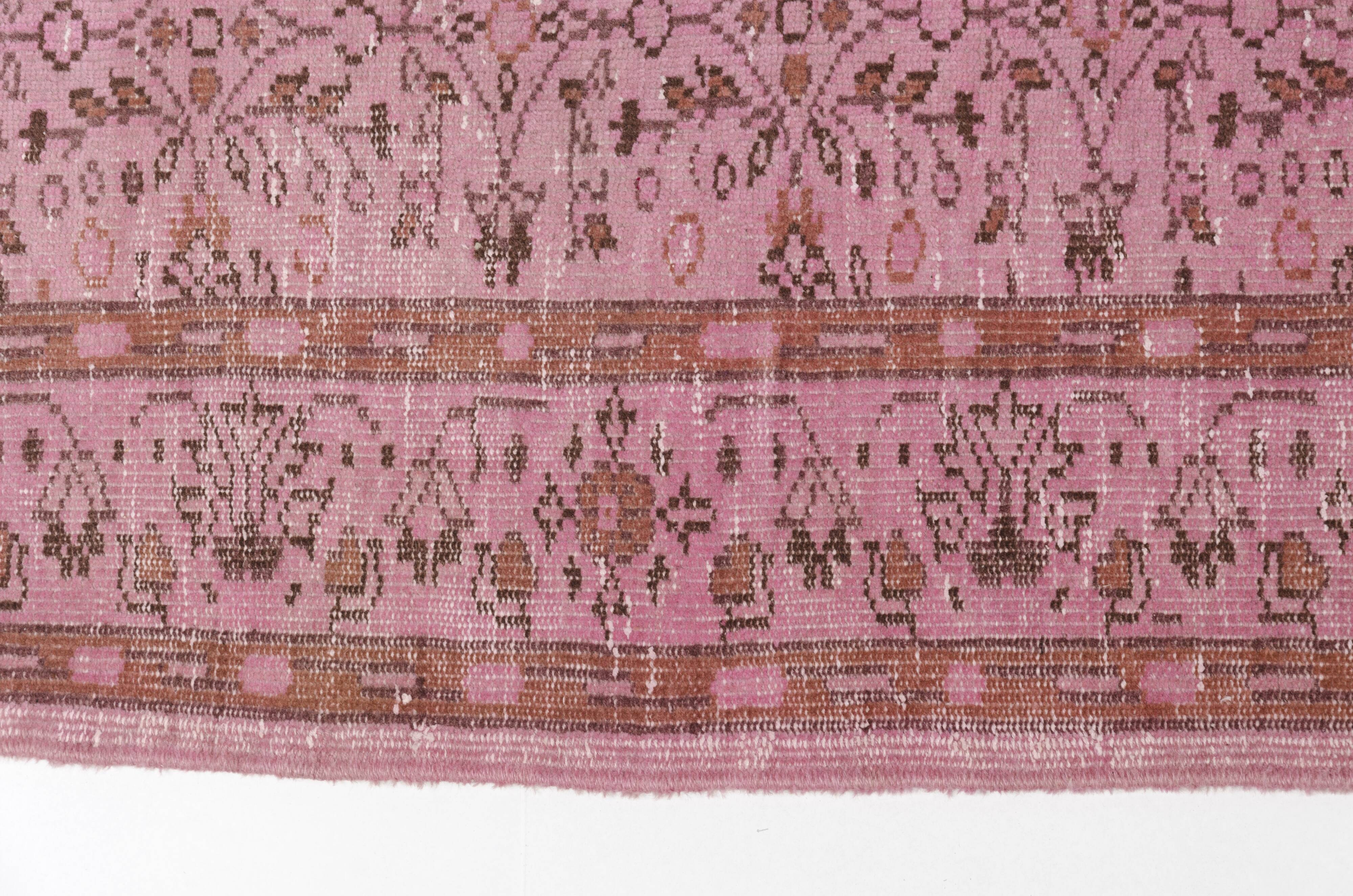 Vintage Anatolian Floral Rug SKU 2531