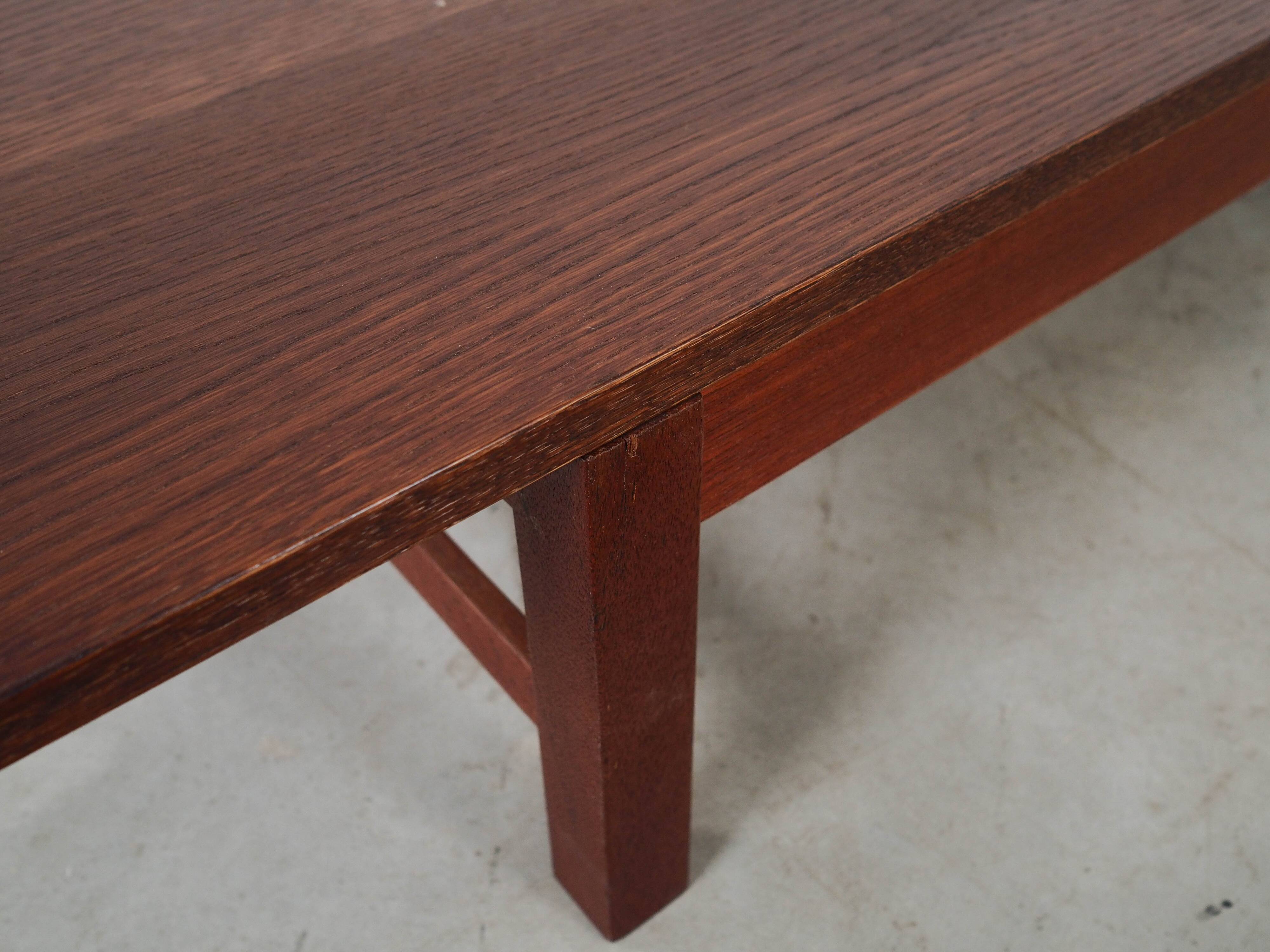 Teak lowboard, Danish design, 1970s, made in Denmark