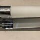 Italian Chrome Wall Lights, 1980s, Set of 2