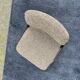 Paire de fauteuils chauffeuses Eurosit tweed gris 1970