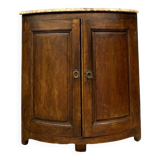 Solid wood corner cabinet from the Louis XIV period