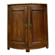 Solid wood corner cabinet from the Louis XIV period