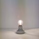 Set of 3 white porcelain sconces