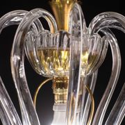 Midcentury Jewel Murano Glass Chandelier by Barovier e Toso, 1950s