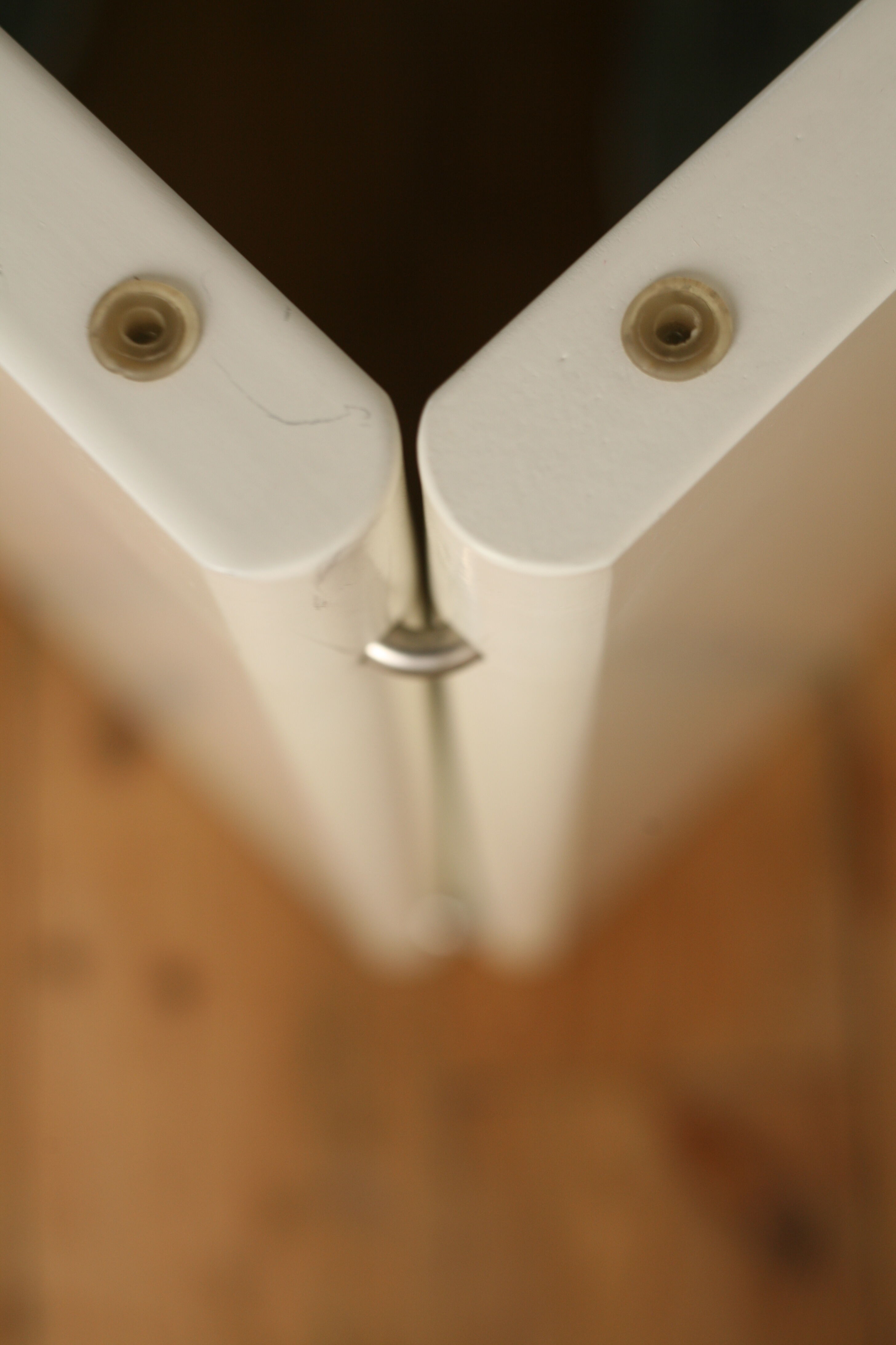 Wood and glass coffee table , France, circa 1980