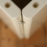 Wood and glass coffee table , France, circa 1980