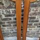 Pair of oak glazed doors